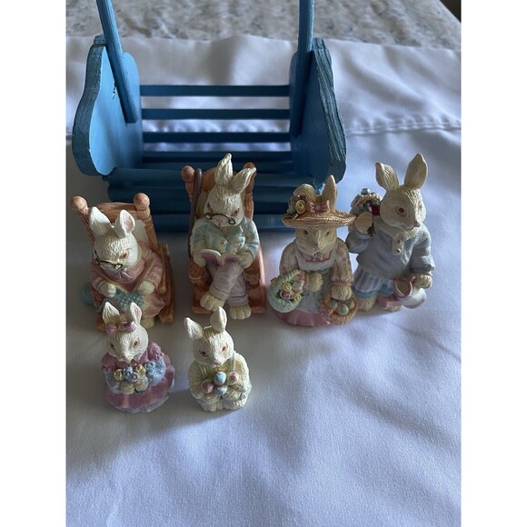 Peter  Rabbit Family Fictional Character Set Collectors Item - Picture 2 of 7